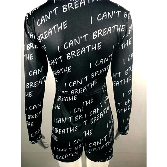 I Can't Breathe pajama onesie - Picture 2 of 2